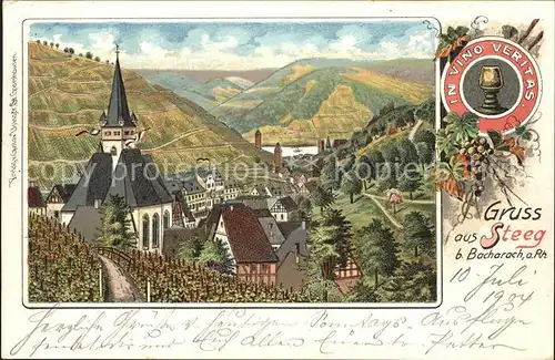 Steeg Bacharach Stadt / Bacharach /Mainz-Bingen LKR