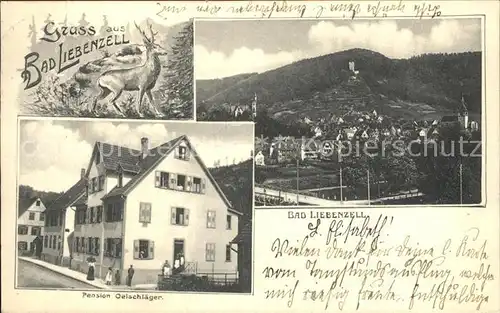 Bad Liebenzell Pension Oelschlaeger Stadt Hirsch / Bad Liebenzell /Calw LKR