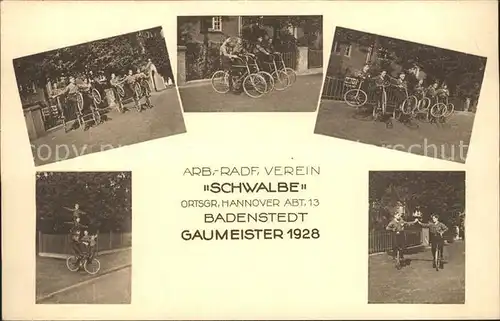 Hannover Radfahrverein Schwalbe Gaumeister  / Hannover /Region Hannover LKR