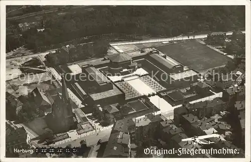 Harburg Hamburg Fliegeraufnahme / Hamburg /Hamburg Stadtkreis