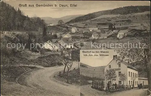 Gemuenden Daun Gasthof zu den Maaren / Daun /Vulkaneifel LKR