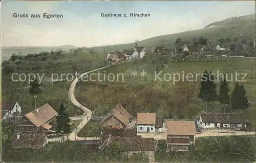 Egerten Gasthaus zum Hirschen / Kandern /Loerrach LKR