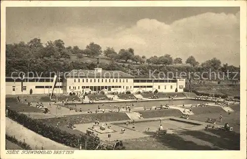 Bretten Baden Staedtisches Schwimmbad / Bretten /Karlsruhe LKR