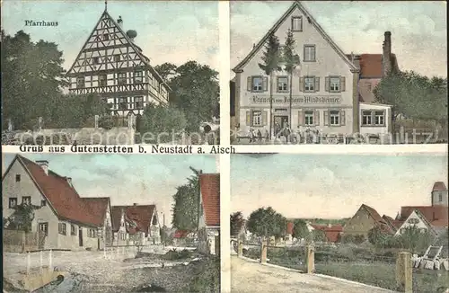 Gutenstetten Pfarrhaus Brauerei / Gutenstetten /Neustadt Aisch-Bad Windsheim LKR