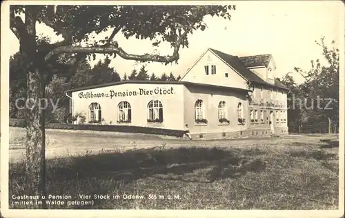 Reichelsheim Odenwald Gasthaus Pension Vier Stoeck / Reichelsheim (Odenwald) /Odenwaldkreis LKR