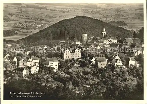 Lindenfels Odenwald Stadtansicht / Lindenfels /Bergstrasse LKR