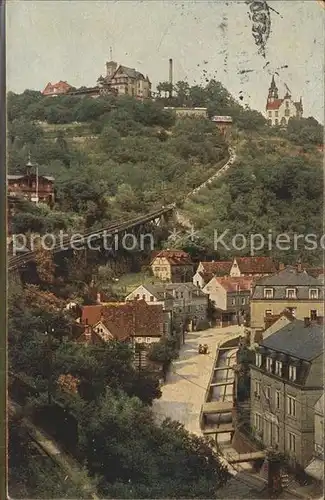 Loschwitz Drahtseilbahn Weisser Hirsch Kat. Dresden