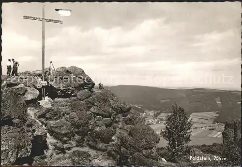 Bruchhausen Sauerland Feldstein Gipfelkreuz /  /