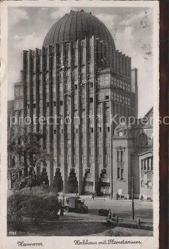 Hannover Hochhaus mit Planetarium Kat. Hannover