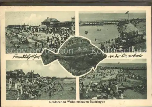 Ruestringen Strandbad Kat. Wilhelmshaven