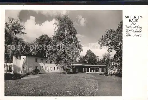 Hannover Studentenhaus Kat. Hannover