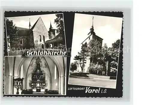 Varel Jadebusen Schlosskirche Kat. Varel