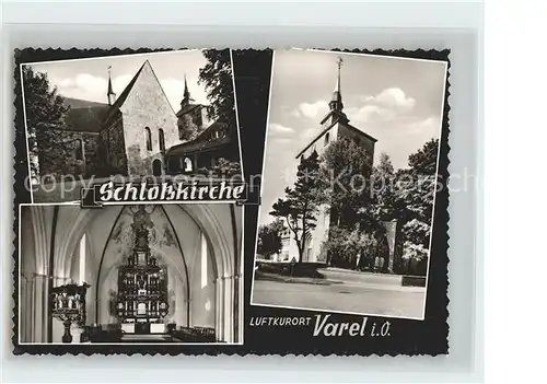 Varel Jadebusen Schlosskirche Kat. Varel