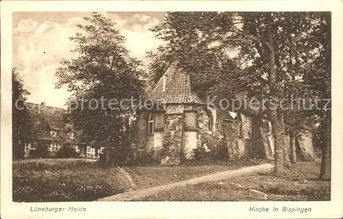 Bispingen Lueneburger Heide Kirche Kat. Bispingen Lueneburger Heide