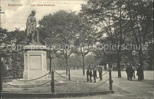 Hannover von Alten Denkmal Kat. Hannover