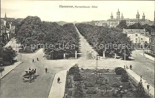 Hannover Herrenhaeuser Allee Kat. Hannover