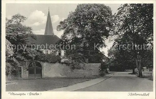 Wennigsen Klosteramthof Kat. Wennigsen (Deister)