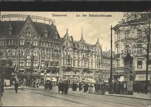 Hannover Bahnhofstrasse Kat. Hannover