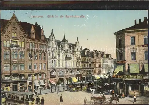 Hannover Bahnhofstrasse Kat. Hannover