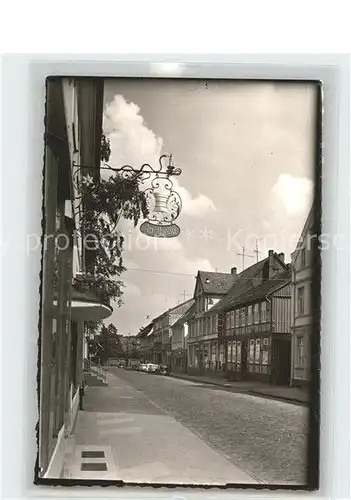 Walsrode Lueneburger Heide Langestrasse Apotheke Kat. Walsrode