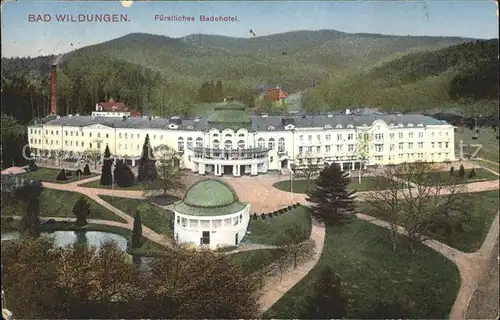 Bad Wildungen Fuerstliches Badehotel Kat. Bad Wildungen