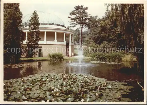 Bad Wildungen Seerosenteich Pavillon Kat. Bad Wildungen