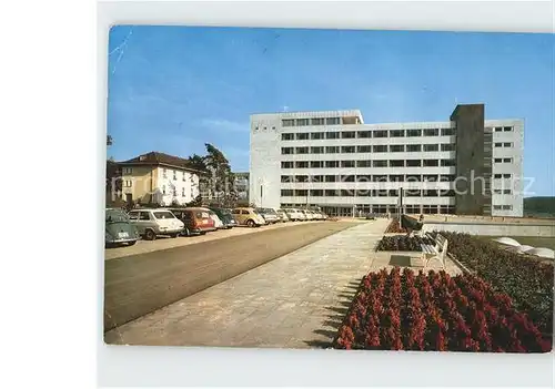 Hoexter Weser Weserberglandklinik Haupteingang Kat. Hoexter