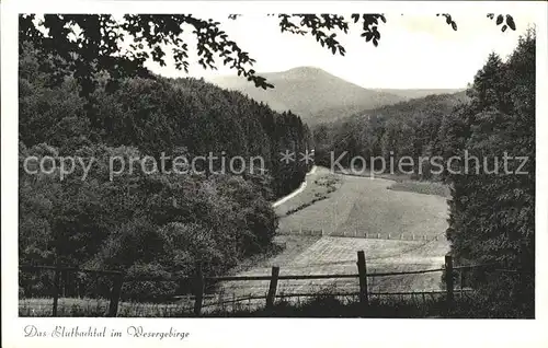 Hessisch Oldendorf Blutbachtal Wesergebirge Kat. Hessisch Oldendorf