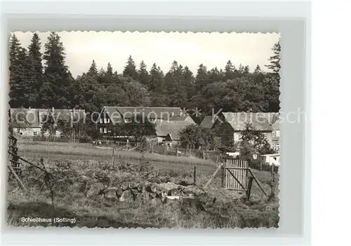 Schiesshaus Holzminden Gasthaus Waldmuehle Kat. Holzminden