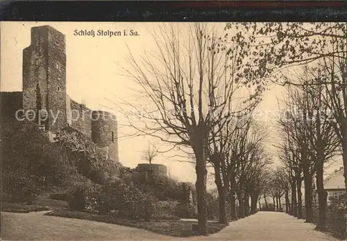 Stolpen Schloss Stolpen Kat. Stolpen