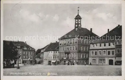 Bischofswerda Marktplatz Rathaus Kat. Bischofswerda