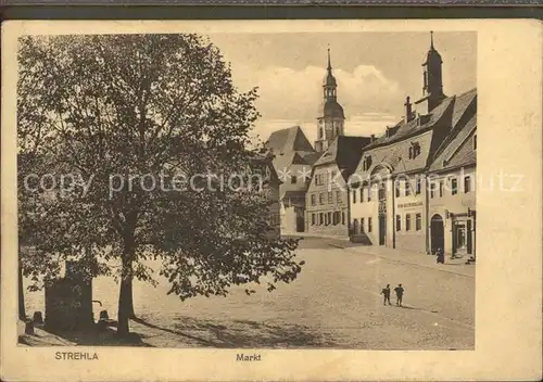 Strehla Markt Kat. Strehla