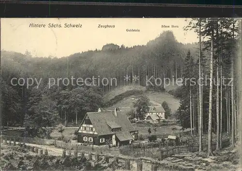 Sebnitz Zeughaus und Forsthaus Kat. Sebnitz