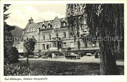 Bad Wildungen Kurhaus Koenigsquelle  Kat. Bad Wildungen