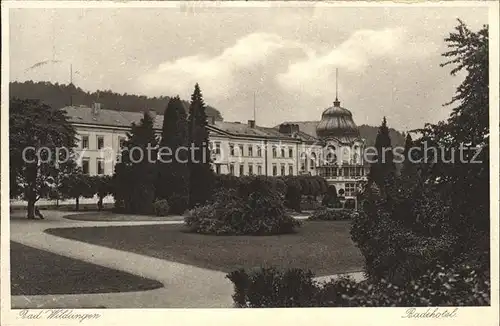 Bad Wildungen Badehotel Kupfertiefdruck Kat. Bad Wildungen