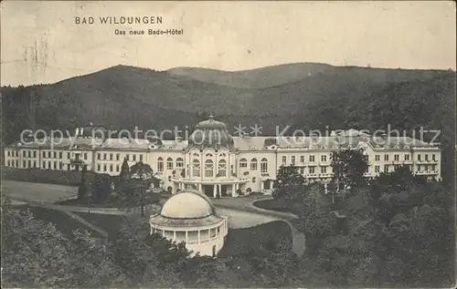 Bad Wildungen Neues Badehotel Kat. Bad Wildungen