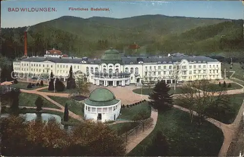 Bad Wildungen Fuerstliches Badehotel Kat. Bad Wildungen