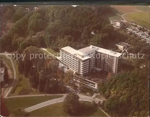 Bad Wildungen Kurbad Sanatorium Fliegeraufnahme Kat. Bad Wildungen