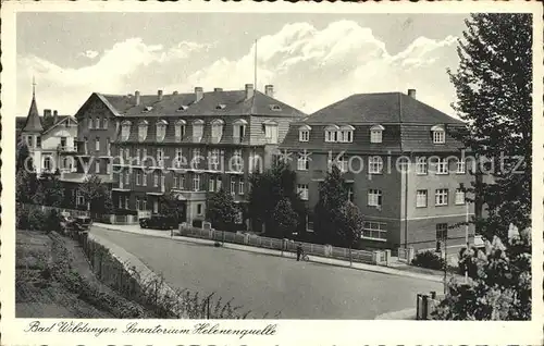 Bad Wildungen Sanatorium Helenenquelle Kat. Bad Wildungen