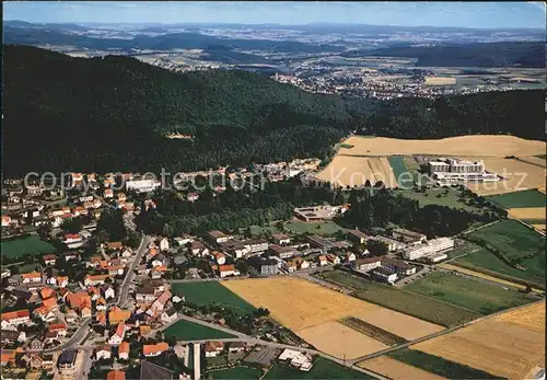 Reinhardshausen Fliegeraufnahme mit Bad Wildungen Kat. Bad Wildungen