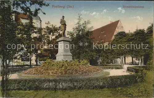 Freiberg Sachsen Bismarckdenkmal Kat. Freiberg