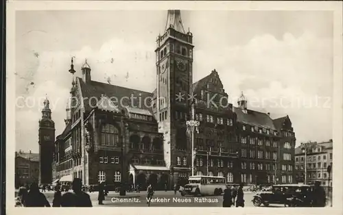 Chemnitz Rathaus Kat. Chemnitz