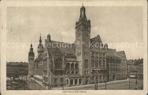 Chemnitz Rathaus Kat. Chemnitz