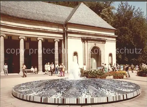 Bad Wildungen Kurpark Brunnen Kat. Bad Wildungen