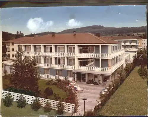 Reinhardshausen Sanatorium Kat. Bad Wildungen