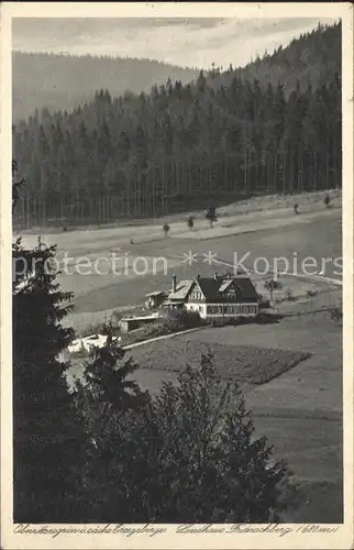 Oberrittersgruen Erzgebirge Landhaus Fritzschberg Kat. Rittersgruen