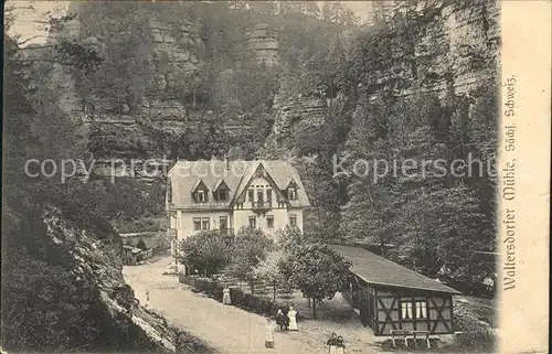 Porschdorf Waltersdorfer Muehle Kat. Porschdorf