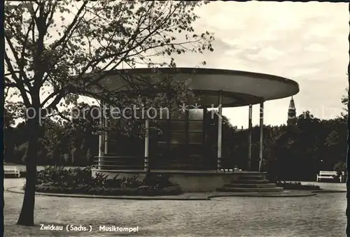 Zwickau Sachsen Musiktempel Kat. Zwickau