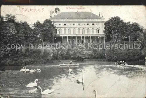 Zwickau Sachsen Schwanenschloss Kat. Zwickau