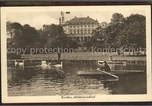 Zwickau Sachsen Schwanenschloss Kat. Zwickau